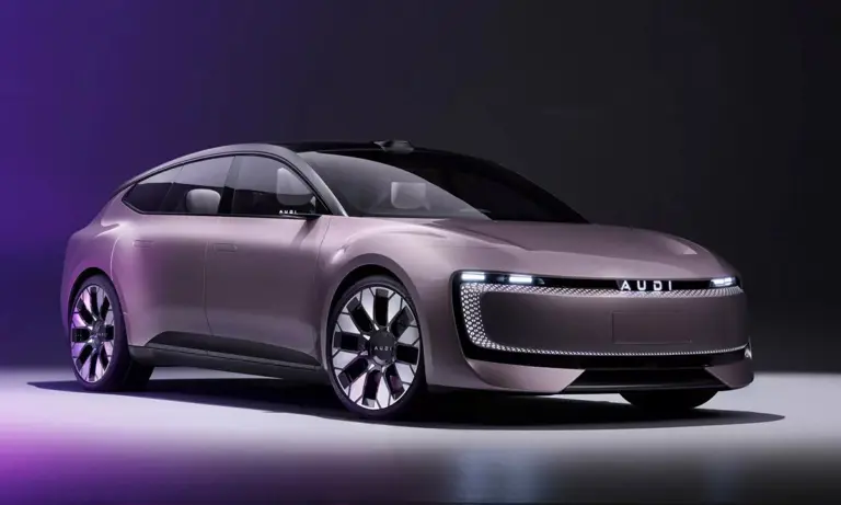 Xe điện AUDI E bản concept ra mắt năm 2024. Ảnh: AUDI