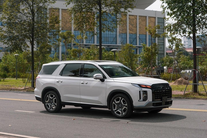 Hyundai Palisade là chiếc xe cao cấp nhất của Hyundai.