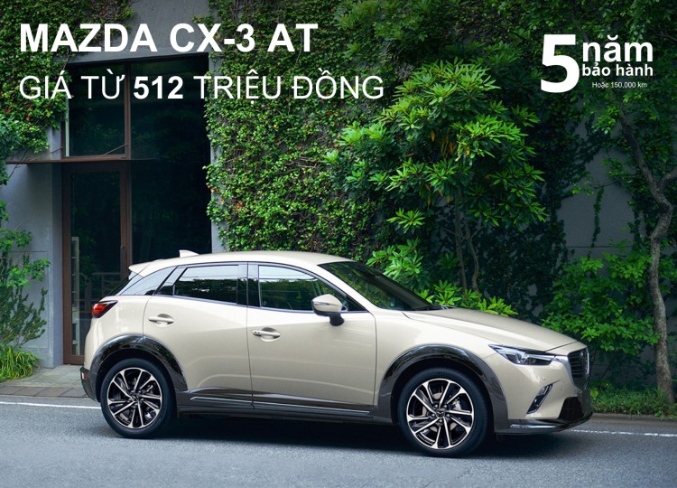 Mazda CX-3 1.5L AT Tự Động 6 Cấp FWD