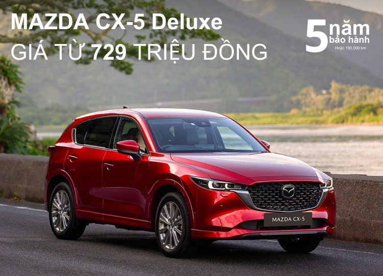 New Mazda CX-5 2.0L Deluxe Tự động 6 cấp FWD