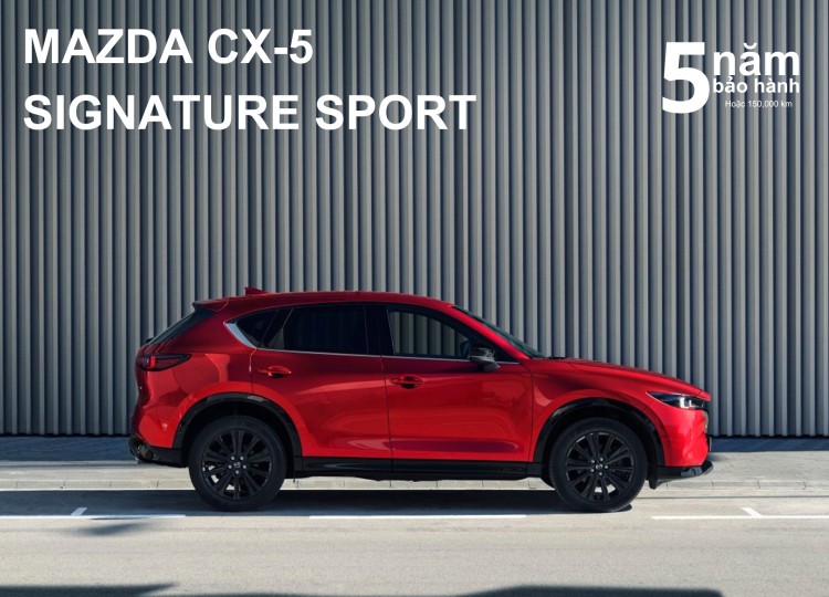 New Mazda CX-5 2.5L Signature Sport Tự động 6 cấp AWD