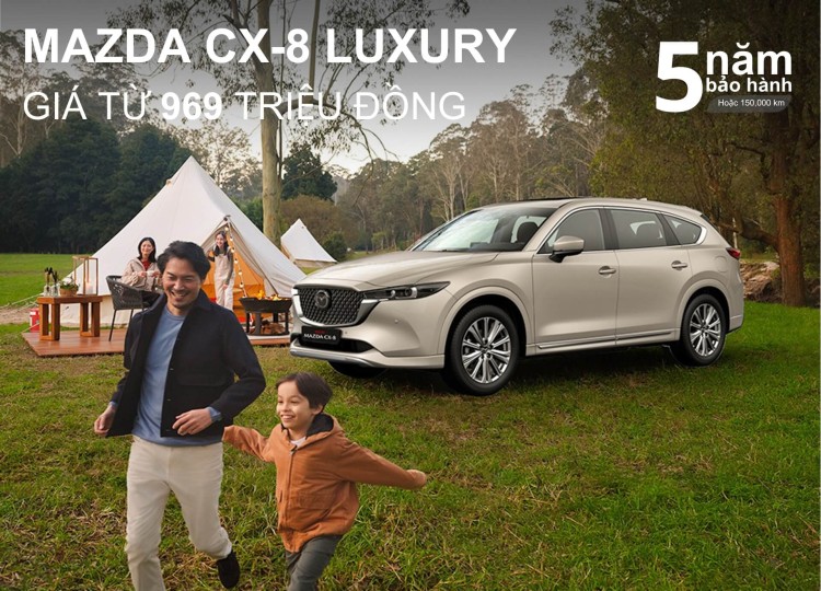 New Mazda CX-8 2.5L Luxury 6 Cấp Tự Động FWD