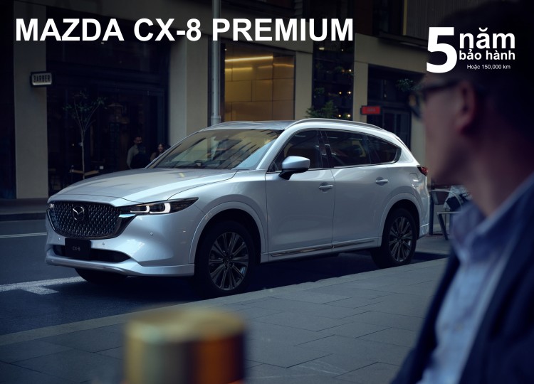 New Mazda CX-8 2.5L Premium 6 Cấp Tự Động FWD