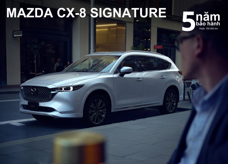 New Mazda CX-8 2.5L 6AT Signature 3 Chế Độ Lái AWD