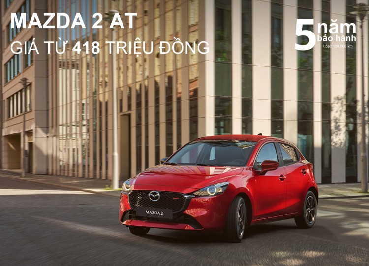 New Mazda 2 1.5 AT - 6 Cấp Tự Động