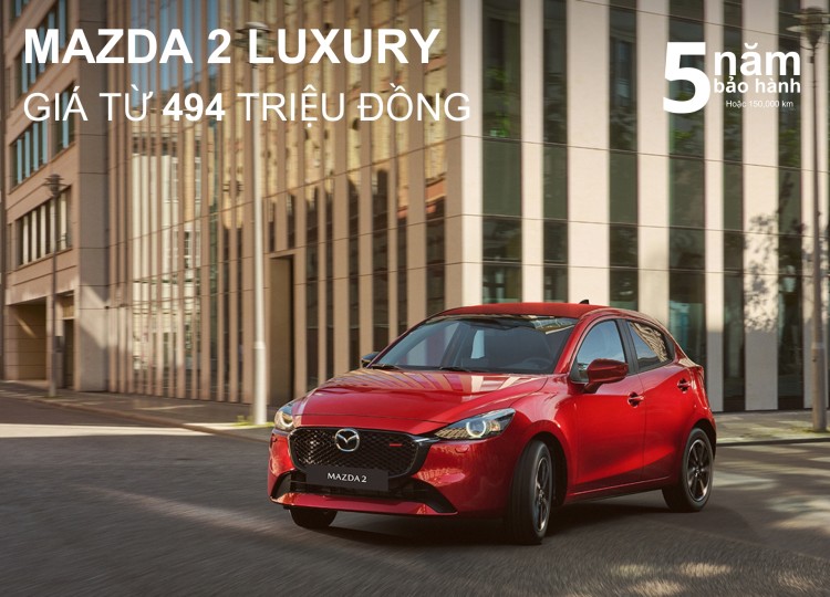 New Mazda 2 1.5 Luxury- 6 Cấp Tự Động